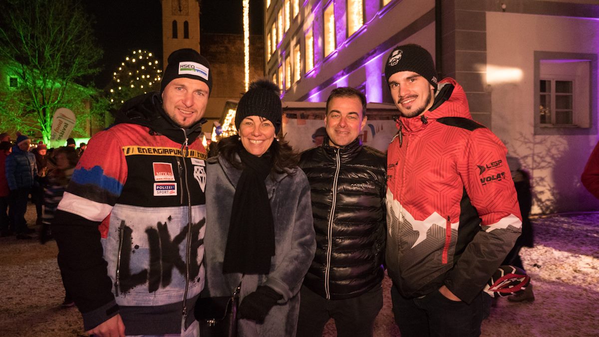 Reinfried Herbst, Martha Schultz, Heinz Schultz, Ski Alpin Shop Fügen