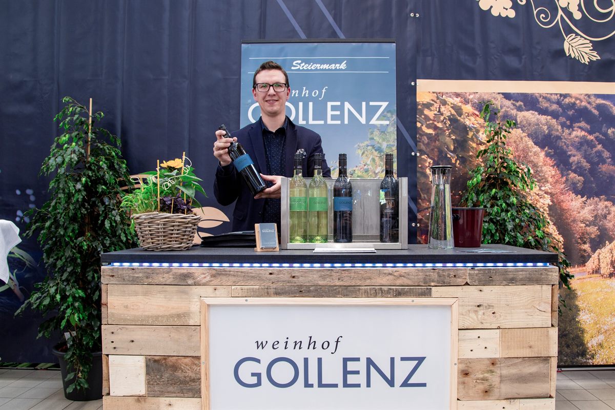 Alois Gollenz jr. vom Weinhof Gollenz