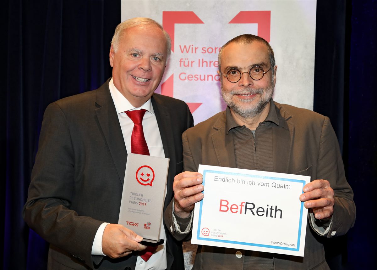 Gewinner Privatpersonen und Vereine_Werner Salzburger (TGKK-Obmann)_Mag. Wilfried Schatz