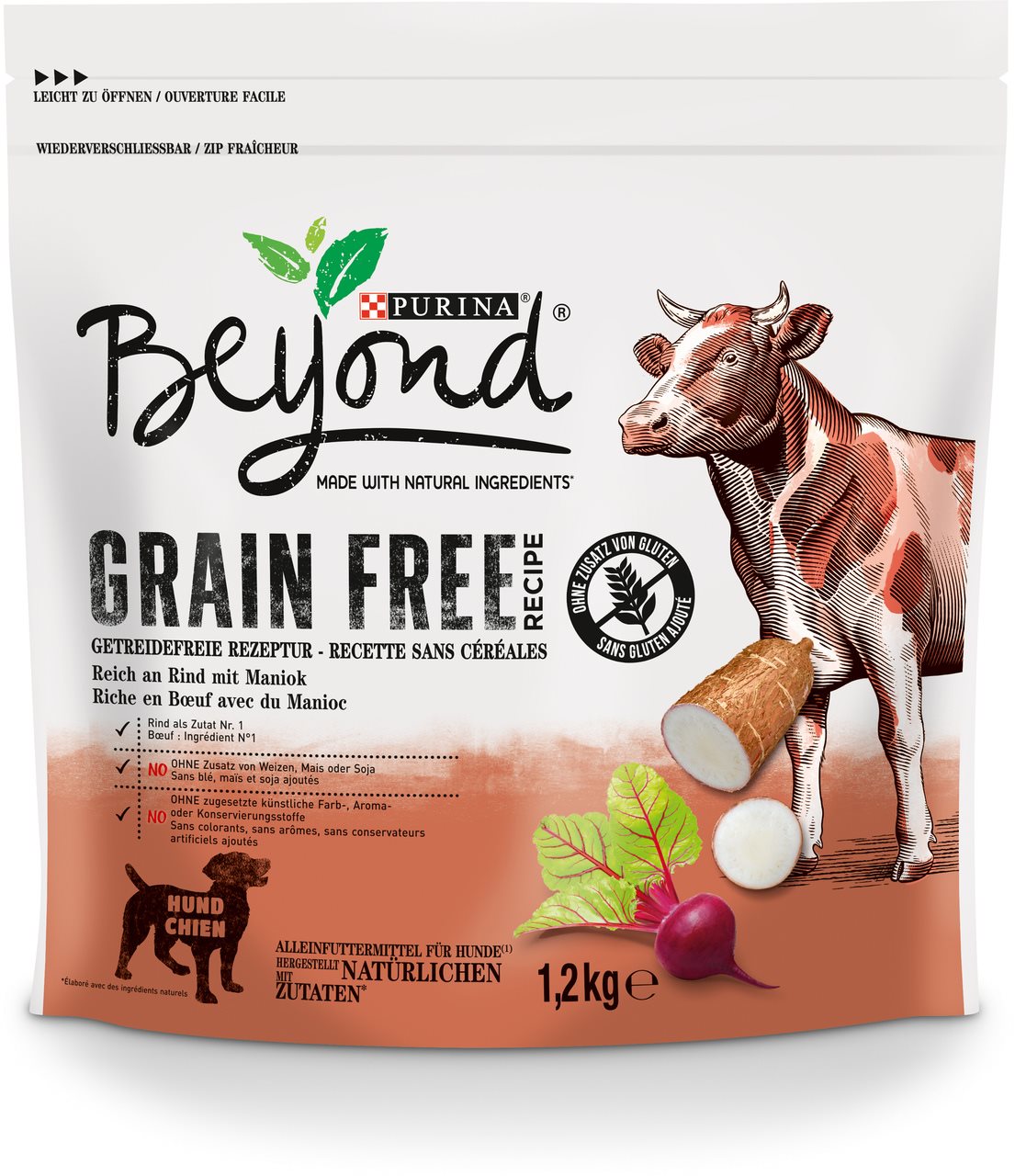 Beyond Grainfree Rind für Hunde