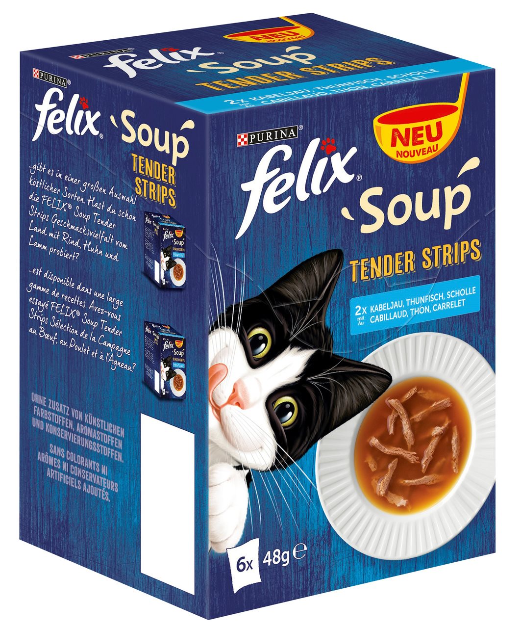 Felix Soup Tender Strips - Geschmacksvielfalt aus dem Wasser 