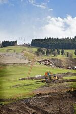 Baustelle Sonnbergbahn