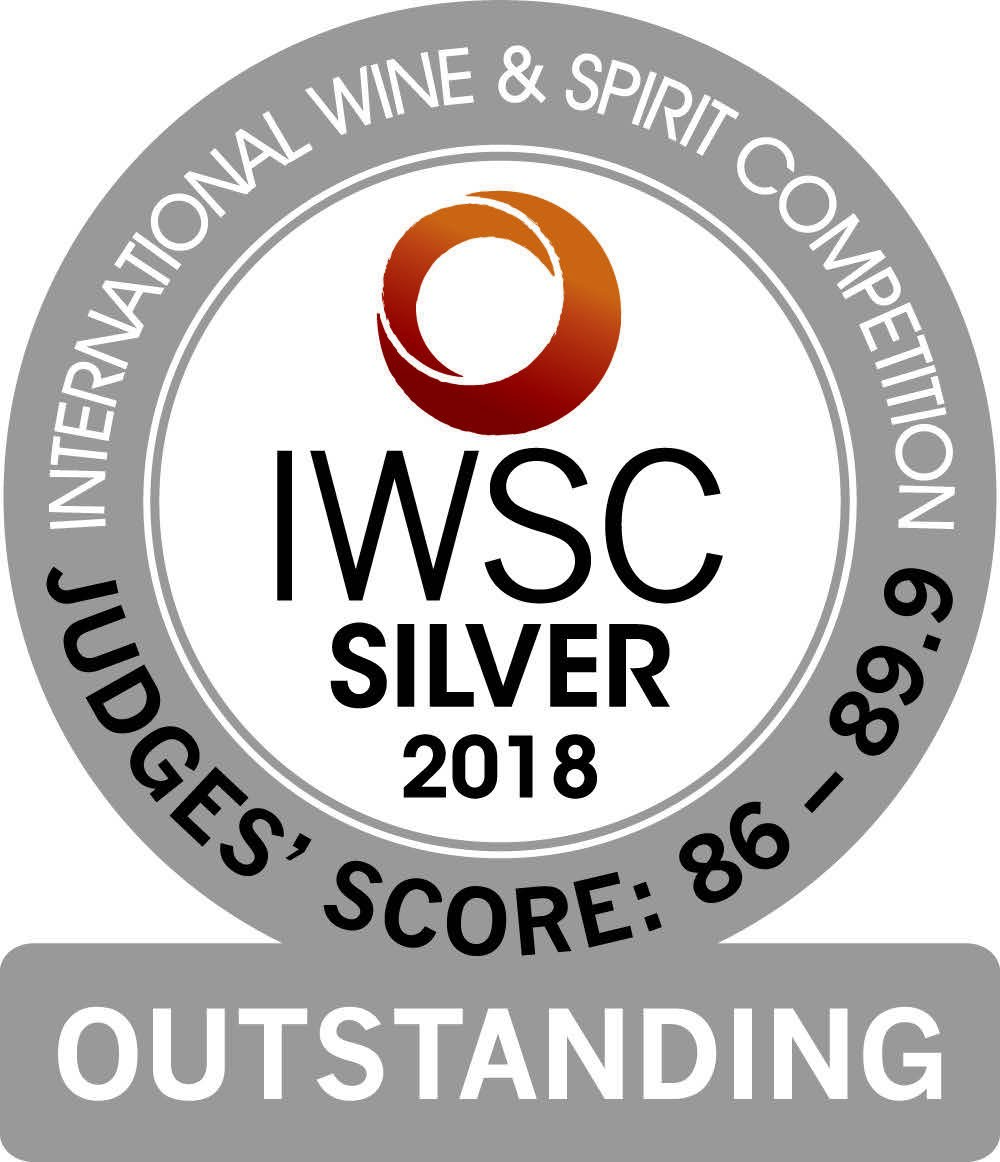 Auszeichnung IWSC Silber Outstanding