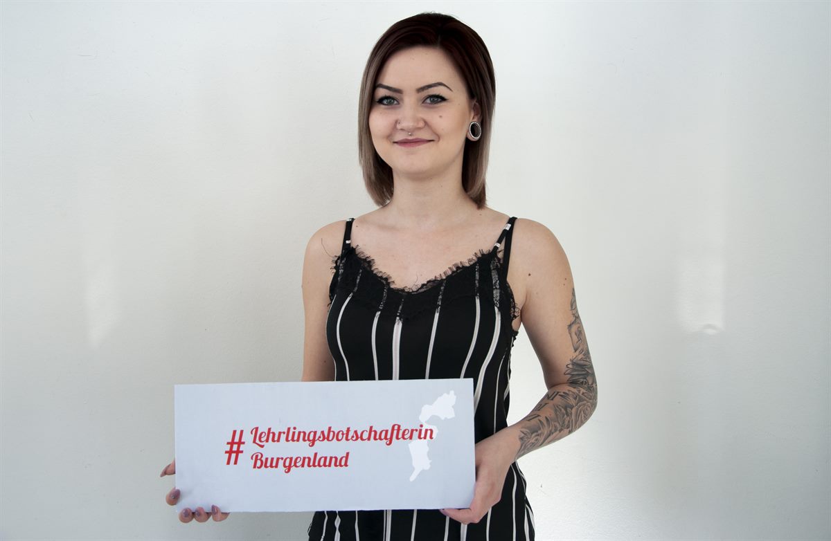 Kristina Bruna, Lehrlingsbotschafterin für das Burgenland
