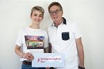 Valentina Grosek mit Bundesinnungsmeister Wolfgang Eder