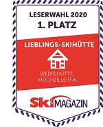 Lieblingshütte Leserwahl Auszeichnung