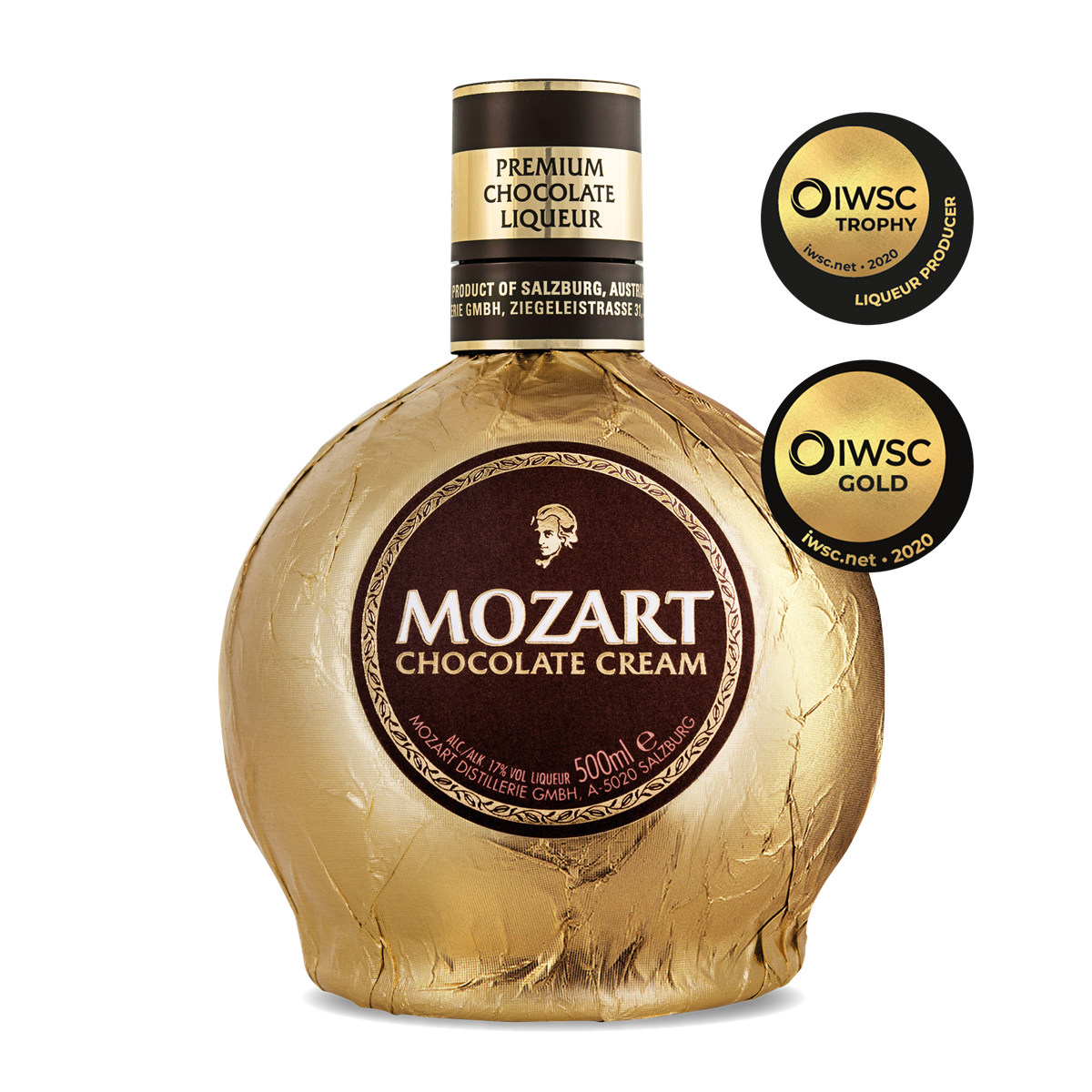 Mozart Chocolate Cream IWSC Gold