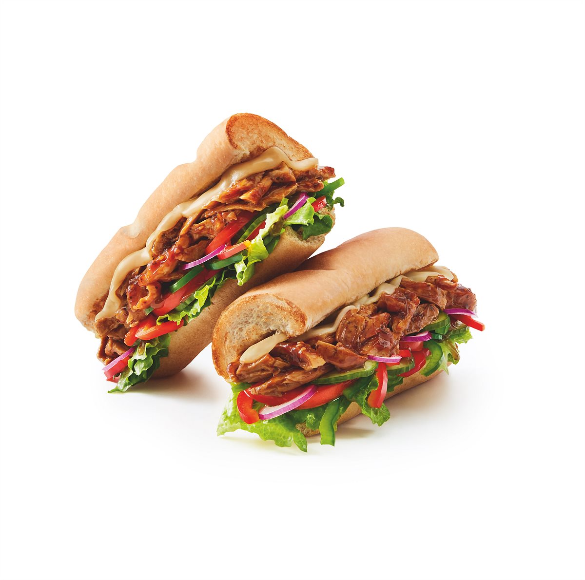Subway Meatless Chicken Teriyaki Sandwich