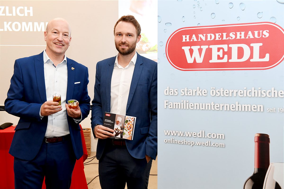 Marc Niebling, Vertreter der Firma Sander Gourmet & Lorenz Wedl, Sprecher & Teil der Geschäftsführung des Handelshaus Wedl