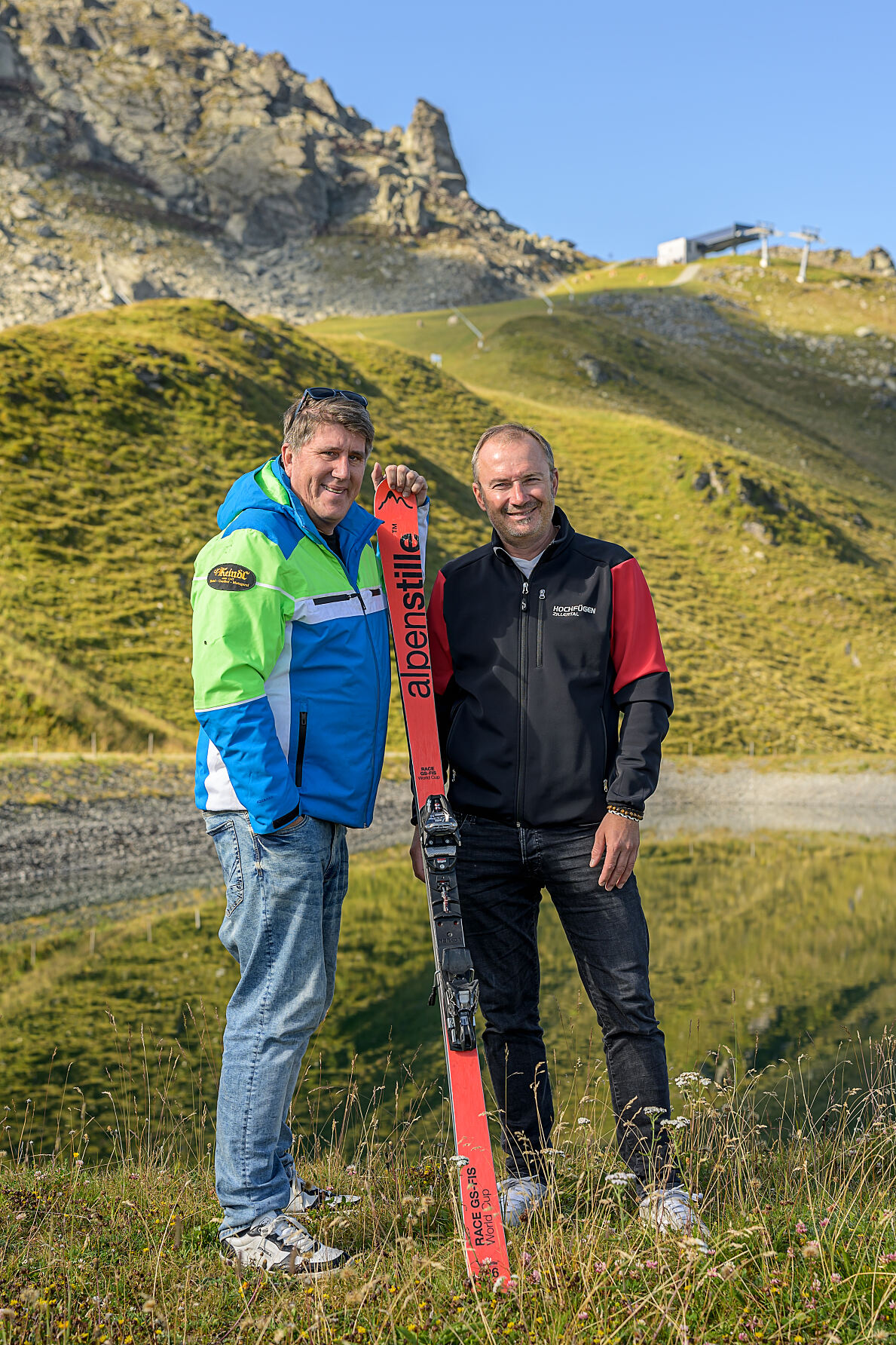 Christian Flühr und Helmuth Grünbacher